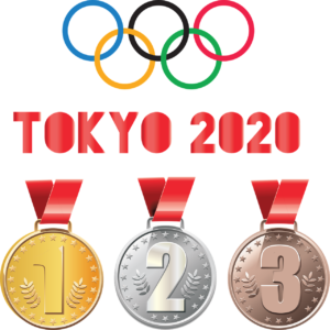 オリンピックのメダル画像